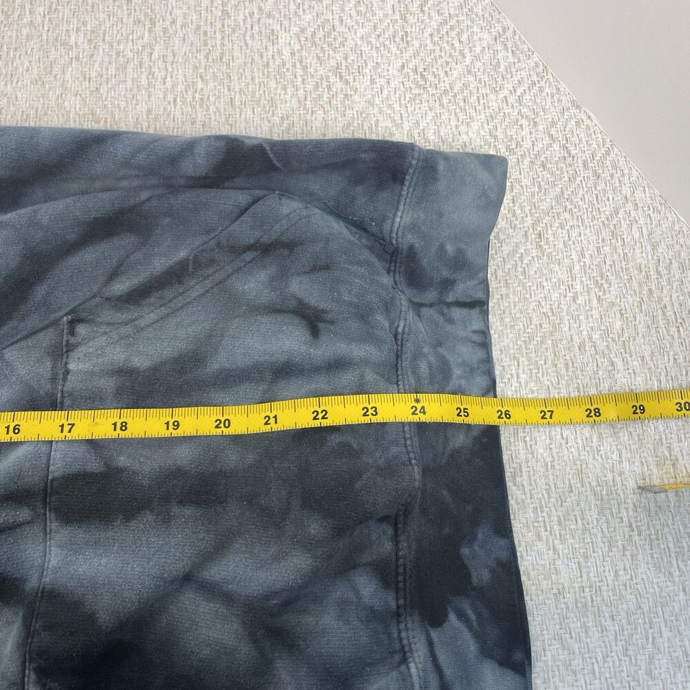 Santa Cruz Colortone Adult M Gray Black Tie Dye Hoodie Sweatshirt - Picture 8 of 8
